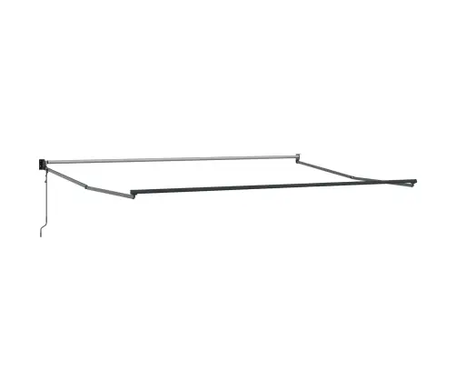 Automātiskā Iebīdāmā Nojume Daudzkrāsu Svītrā 500X300 Cm Vidaxl