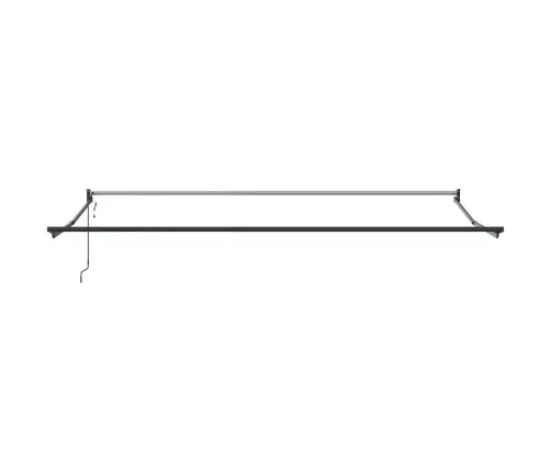 Automātiskā Iebīdāmā Nojume Daudzkrāsu Svītrā 500X300 Cm Vidaxl