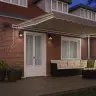 Izvelkams Jumtiņš Bēša 500 × 300 Cm Audums Un Tērauds Vidaxl