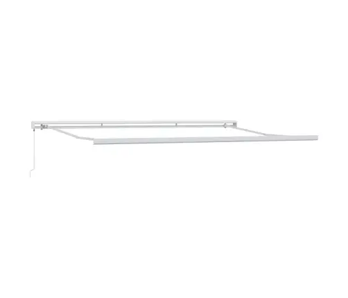 Izvelkams Jumtiņš Bēša 500 × 300 Cm Audums Un Metāls Vidaxl