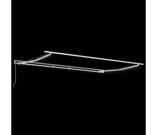 Käigukohandatav Varikatus Oranž Ja Pruun 500 × 350 Cm