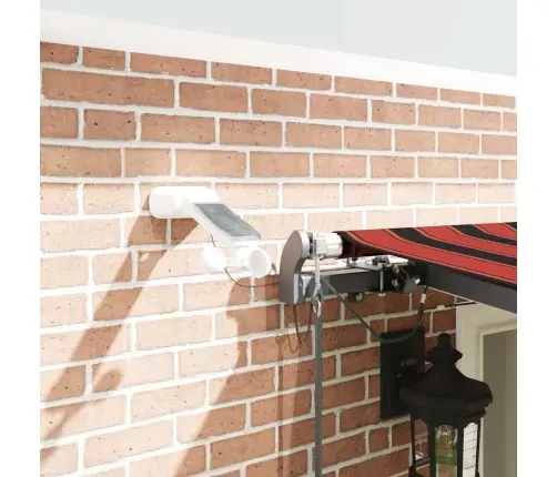 Skėtis Audinys Su Oranžinė Ir Ruda 600 × 300 Cm Poliesteris