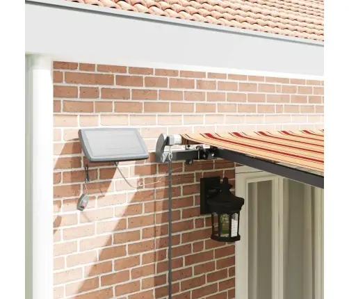 Roku Iebīdāmā Nojume Ar Led Dzeltenā Un Oranžā Krāsā 600X300 Cm Vidaxl