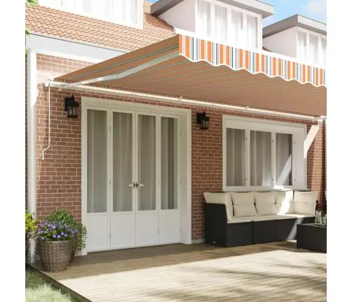 Ištraukiama Markizė Įvairiaspalvis 600 × 300 Cm Audinys