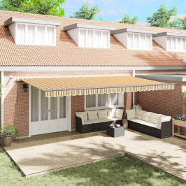 Ištraukiama Markizė Su Įvairiaspalvis 600 × 300 Cm Audinys