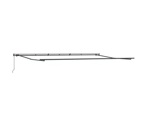 Baltā Markīze Balts 600 × 300 Cm Poliesters Vidaxl