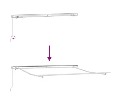 Izvelkams Jumtiņš Oranžs Un Brūns 600 X 350 Cm Audums Vidaxl