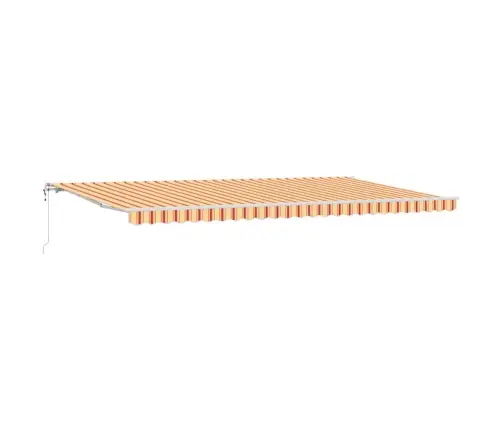 Iebīdāmā Nojume Dzeltena Un Oranža 600 × 350 Cm Vidaxl