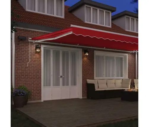 Ievelkama Nojume Sarkana With Sarkana 600 × 350 Cm Sarkana Vidaxl