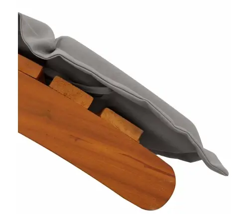 Sauļošanās Krēsli Ar Spilveniem 2 Gab. Tumši Pelēki, Cieta Akācijas Koka Vidaxl