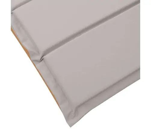 Saulės Gultas Su Pagalve 2-Asmuo 2 Pcs Taupe 184 X 55 X 64Cm