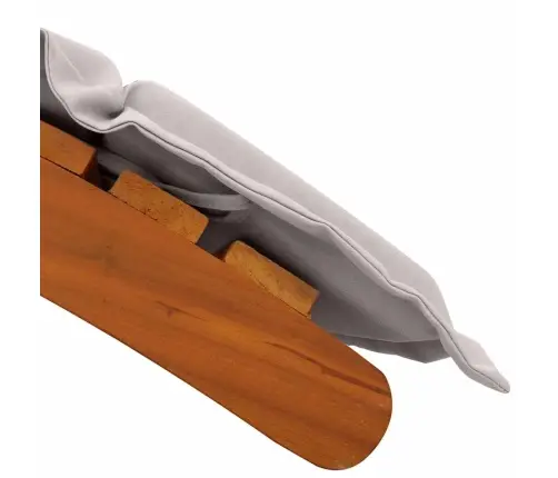 Saulės Gultas Su Pagalve 2-Asmuo 2 Pcs Taupe 184 X 55 X 64Cm