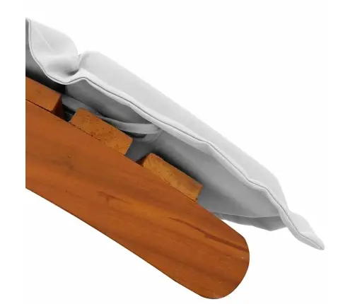 Saulės Gultas Su Pagalve 2 Pcs Šviesiai Pilka 184 X 55 X 64Cm
