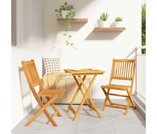 Aia Bistroo Komplekt 3 Pcs Pruun Tugev Akatsiapuu