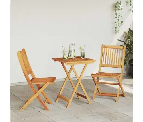 Aia Bistroo Komplekt 3 Pcs Pruun Tugev Akatsiapuu