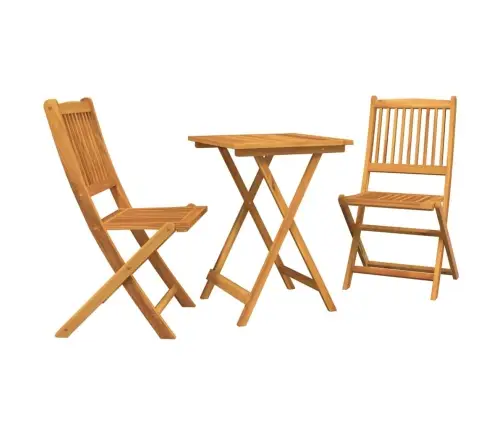 Aia Bistroo Komplekt 3 Pcs Pruun Tugev Akatsiapuu