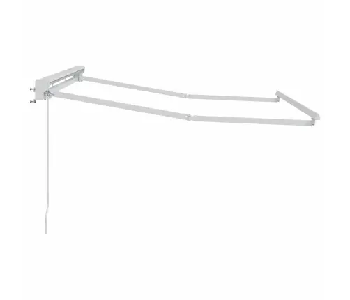 Markizės Rėmas Balta 2,5 X 2 M Miltelinis Plienas