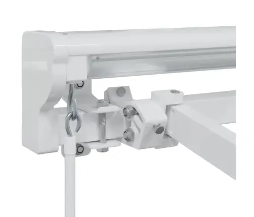 Kailastud Raam Valge 3 X 2 M Pulberkattega Teras