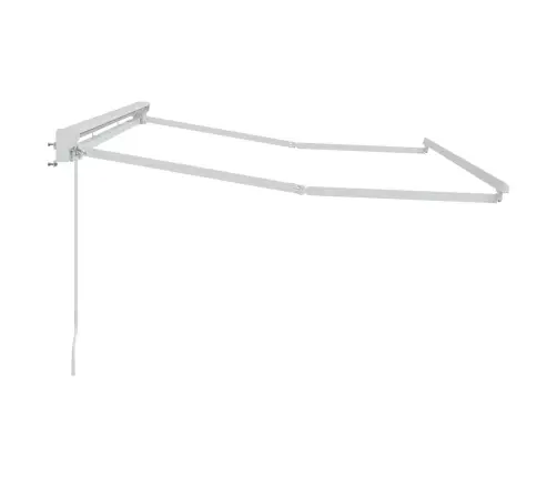 Kailastud Raam Valge 3,5 X 2 M Pulberkattega Teras