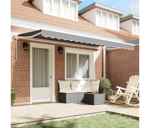 Markizės Rėmas Balta 4 X 2 M Miltelinis Plienas