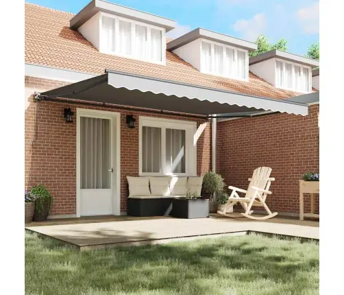 Kailastud Raam Antratsiit 4 × 3 M Pulberkattega Teras