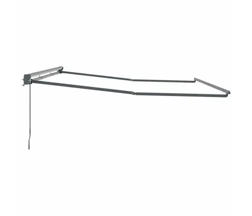 Kailastud Raam Antratsiit 4 × 3 M Pulberkattega Teras