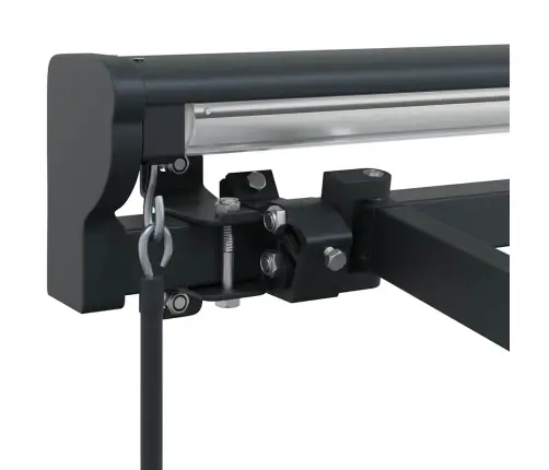 Kailastud Raam Antratsiit 5 X 3 M Pulberkattega Teras