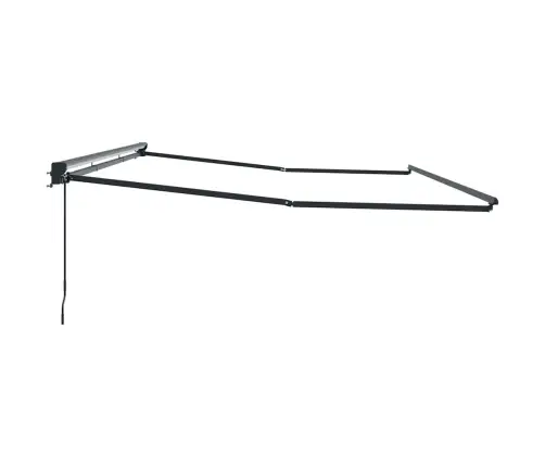 Kailastud Raam Antratsiit 5 X 3 M Pulberkattega Teras