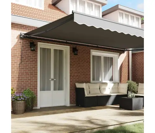 Kailastud Raam Antratsiit 4 × 3 M Pulberkattega Teras