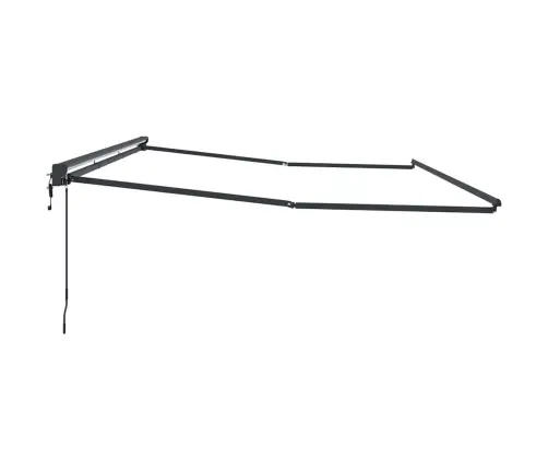 Elektriskā Nojume Antracīts 5 X 3 M Alumīnijs & Poliesters Vidaxl