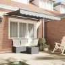 Lietussarga Rāmis Atsaucams Rokas Funkcija 3.5X2 Cm Metāls Vidaxl