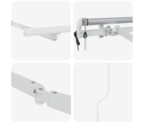 Elektriskā Nojume Izvelkama 3,5X2 M Metāla Vidaxl