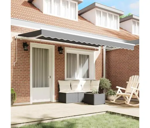 Elektriskā Markīzes Statīvs Atsperes 4X2 Cm Metāls Vidaxl