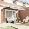 Elektriskā Awning Rāmis Retraktējams 3.5X2 Cm Metāls Vidaxl