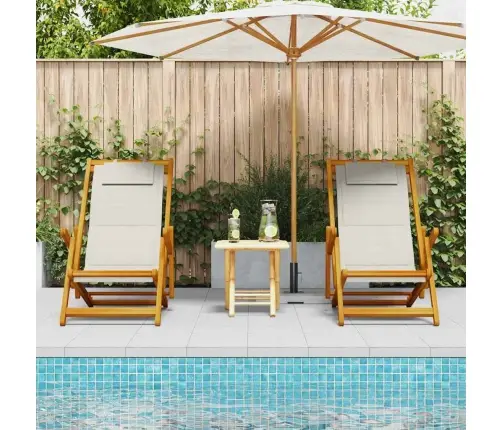 Salokāmie Pludmales Krēsli 2 Gabali Gaiši Pelēks Masīvkoks Akācija & Tekstilēns Vidaxl Salokāmie Pludmales Krēsli 2 Gabali Gaiši Pelēks Masīvkoks Akācija & Tekstilēns Vidaxl