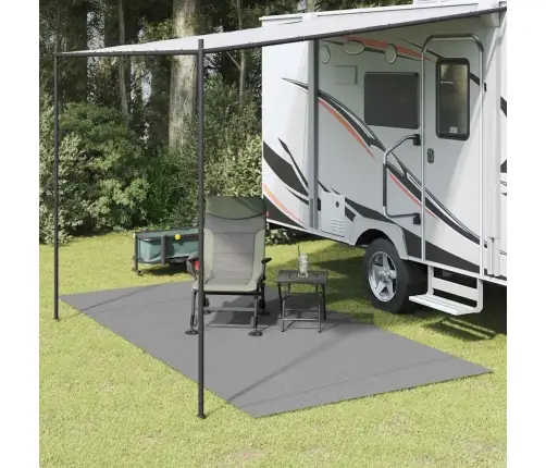 Telts Paklājs Antracīts 3,5X4 M Vidaxl