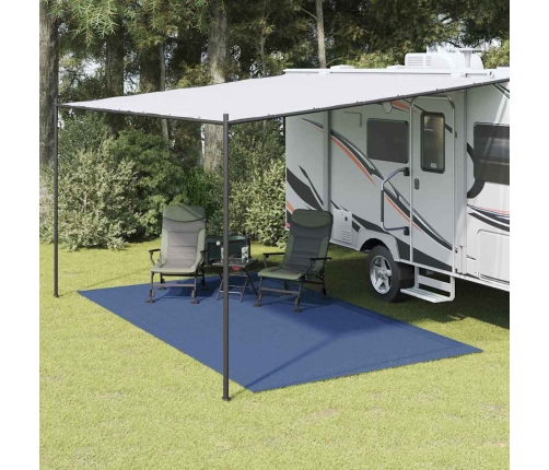 Telts Paklājs Zils 3.5X4 M Vidaxl