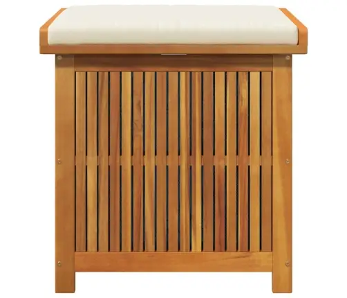 Dārza Spilvenu Kaste, 60X50X61 Cm, Akācijas Masīvkoks Vidaxl