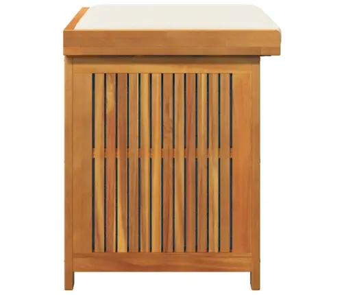 Dārza Spilvenu Kaste, 60X50X61 Cm, Akācijas Masīvkoks Vidaxl