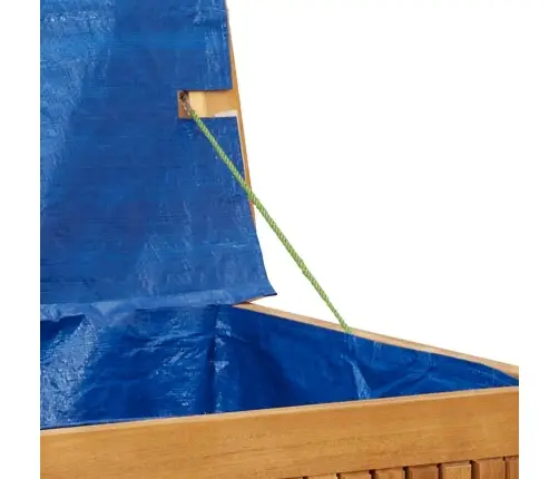 Dārza Spilvenu Kaste, 60X50X61 Cm, Akācijas Masīvkoks Vidaxl