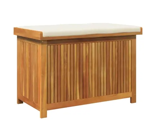 Dārza Spilvenu Kaste, 90X50X60,5 Cm, Akācijas Masīvkoks Vidaxl