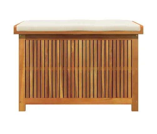 Dārza Spilvenu Kaste, 90X50X60,5 Cm, Akācijas Masīvkoks Vidaxl