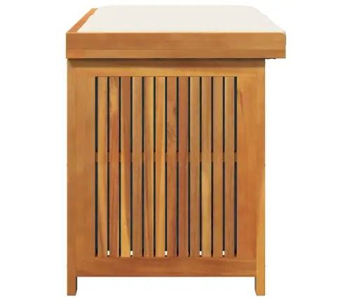 Dārza Spilvenu Kaste, 90X50X60,5 Cm, Akācijas Masīvkoks Vidaxl