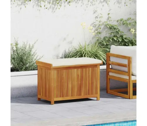 Dārza Spilvenu Kaste, 90X50X60,5 Cm, Akācijas Masīvkoks Vidaxl