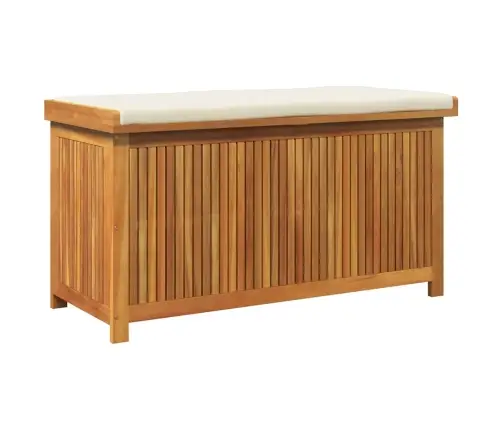 Dārza Spilvenu Kaste, 113X50X60,5 Cm, Akācijas Masīvkoks Vidaxl