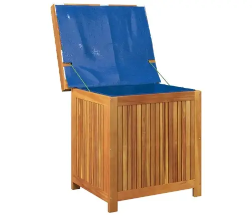 Dārza Spilvenu Kaste, 60X50X61 Cm, Akācijas Masīvkoks Vidaxl