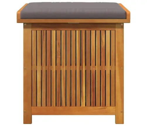 Dārza Spilvenu Kaste, 60X50X61 Cm, Akācijas Masīvkoks Vidaxl