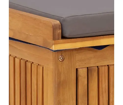 Dārza Spilvenu Kaste, 60X50X61 Cm, Akācijas Masīvkoks Vidaxl