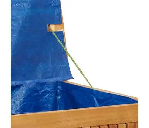 Dārza Spilvenu Kaste, 60X50X61 Cm, Akācijas Masīvkoks Vidaxl