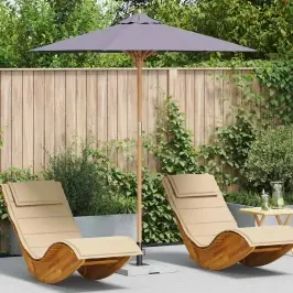 Dārza Parasols Tumši Pelēka 217 X 217 X 230 Cm Bambuss Vidaxl